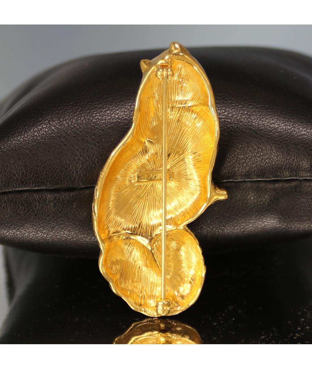 MONET Золотая позолоченная булавка / брошь, фото 9