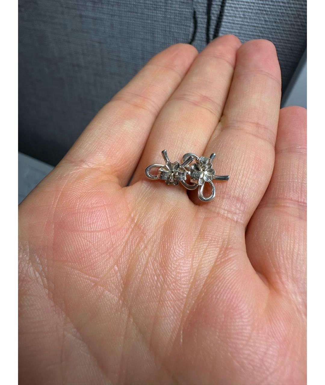 TIFFANY&CO Серебряные серебряные серьги, фото 2