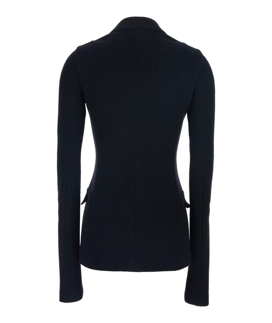 DOLCE&GABBANA Черный шерстяной жакет/пиджак, фото 2