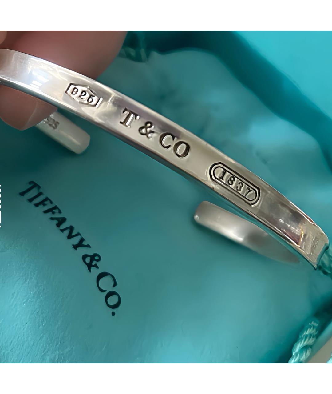 TIFFANY&CO Серебрянный серебряный браслет, фото 5
