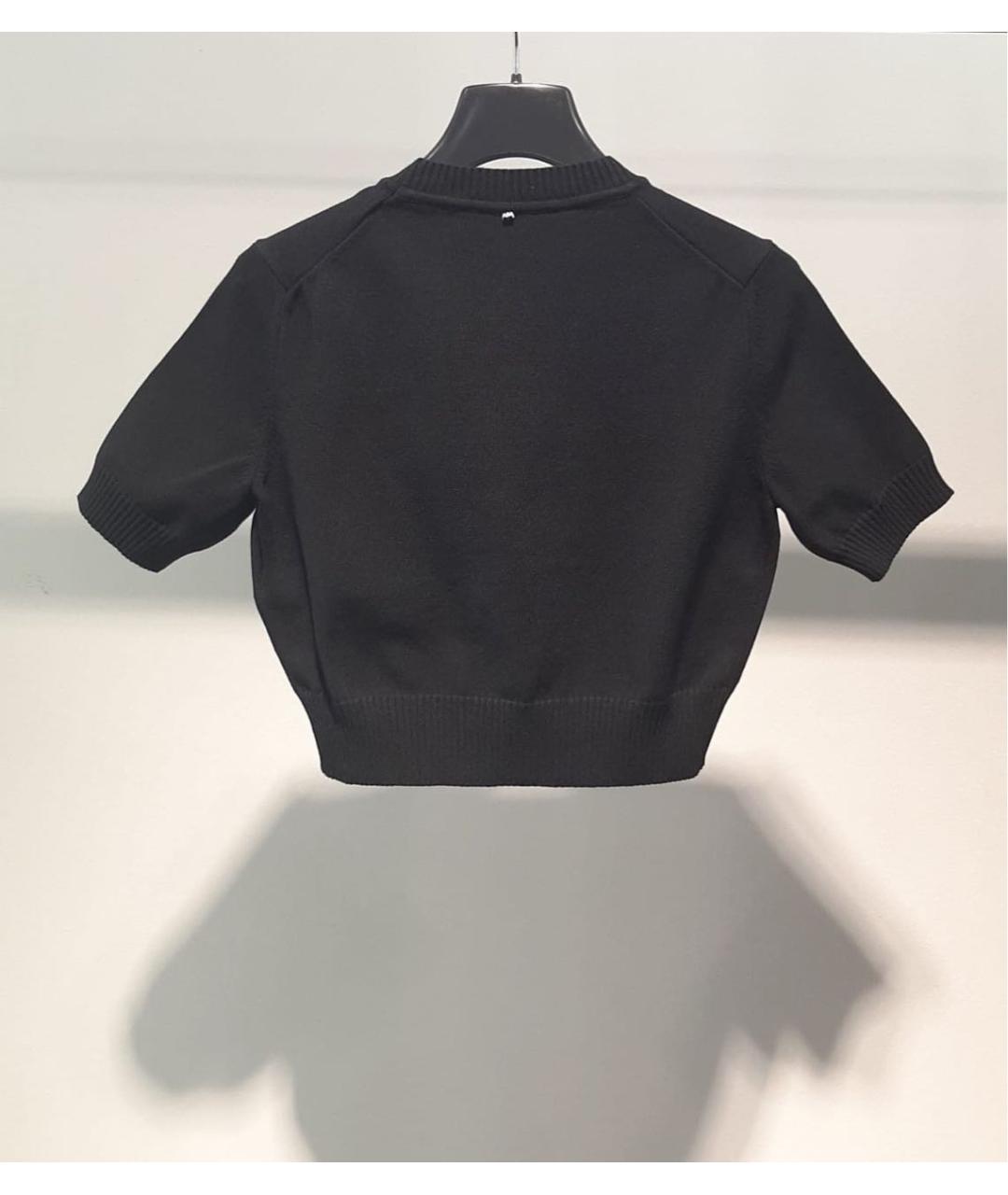 SPORTMAX Черный джемпер / свитер, фото 2