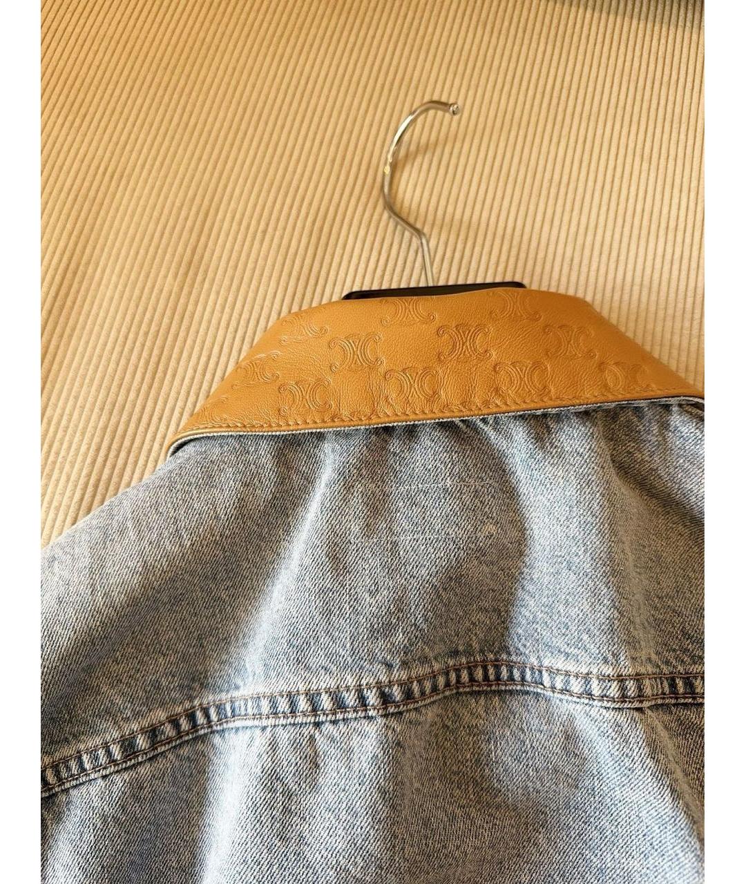 CELINE Голубая деним куртка, фото 6