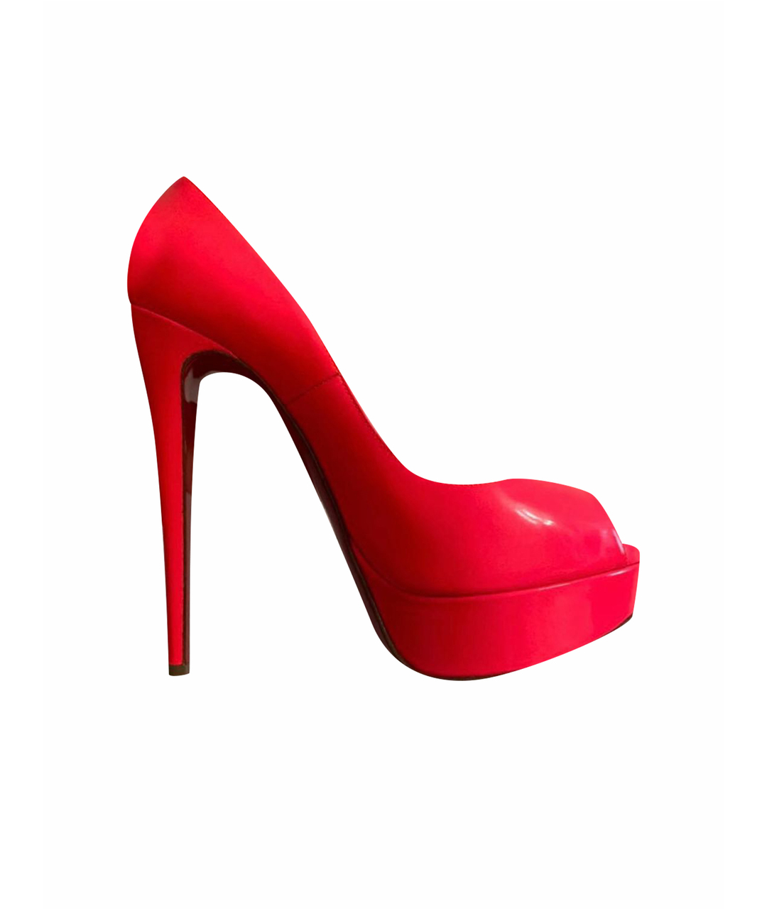 CHRISTIAN LOUBOUTIN Розовые кожаные туфли, фото 1