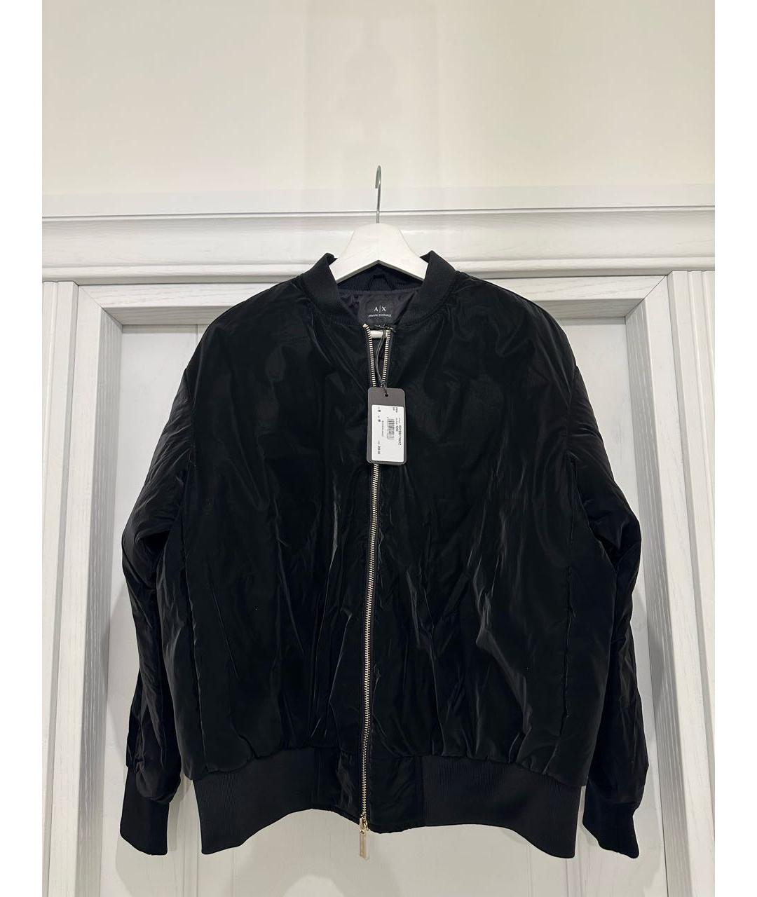 ARMANI EXCHANGE Черная полиэстеровая куртка, фото 4