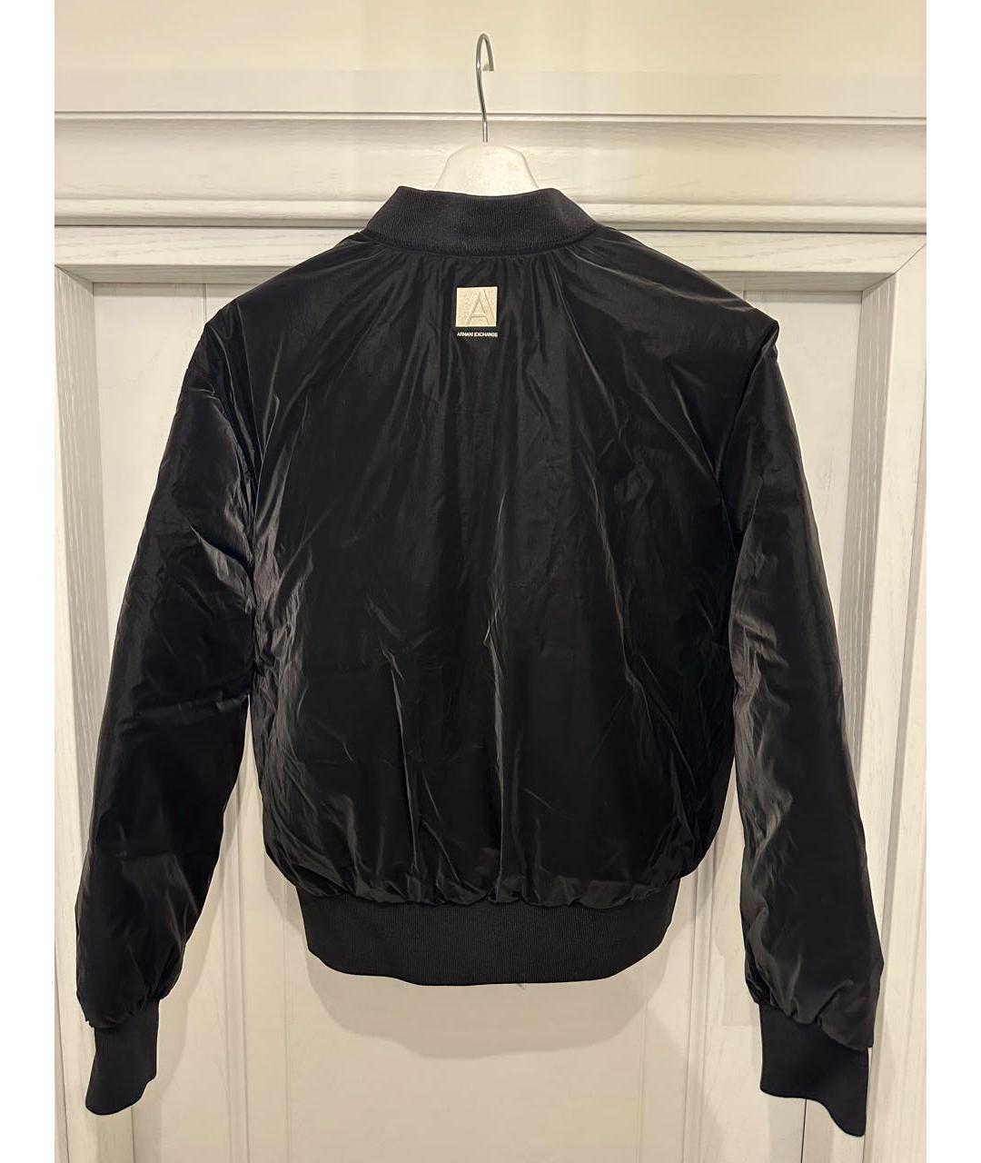 ARMANI EXCHANGE Черная полиэстеровая куртка, фото 5