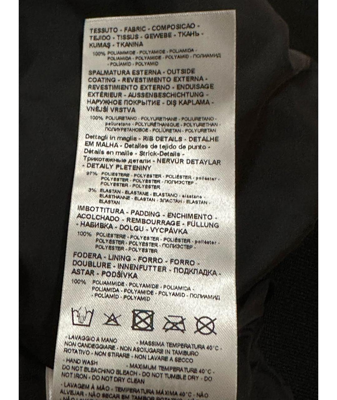 ARMANI EXCHANGE Черная полиэстеровая куртка, фото 8