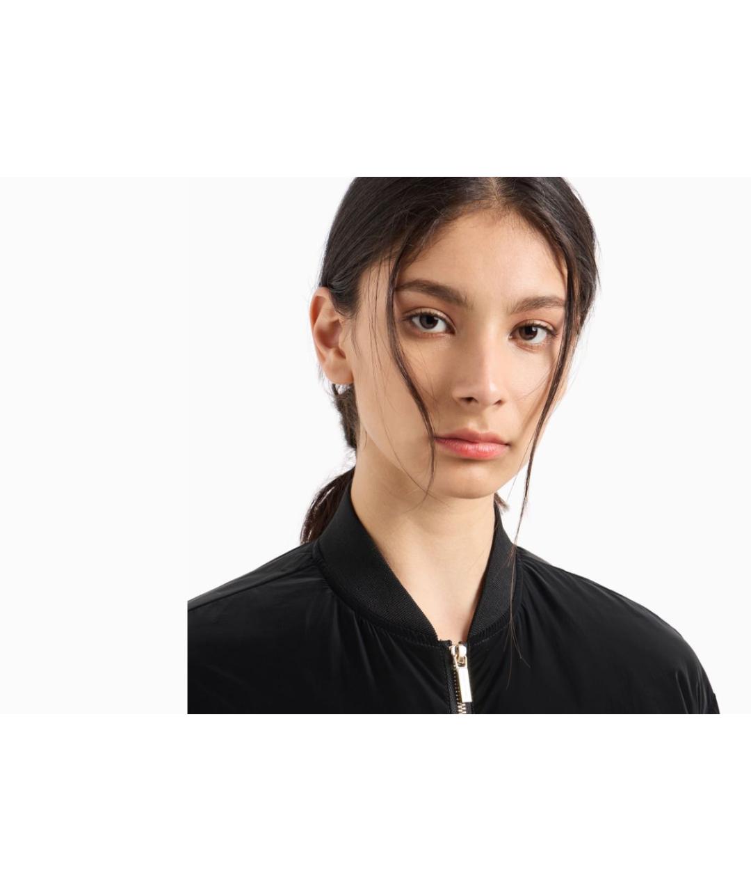 ARMANI EXCHANGE Черная полиэстеровая куртка, фото 3