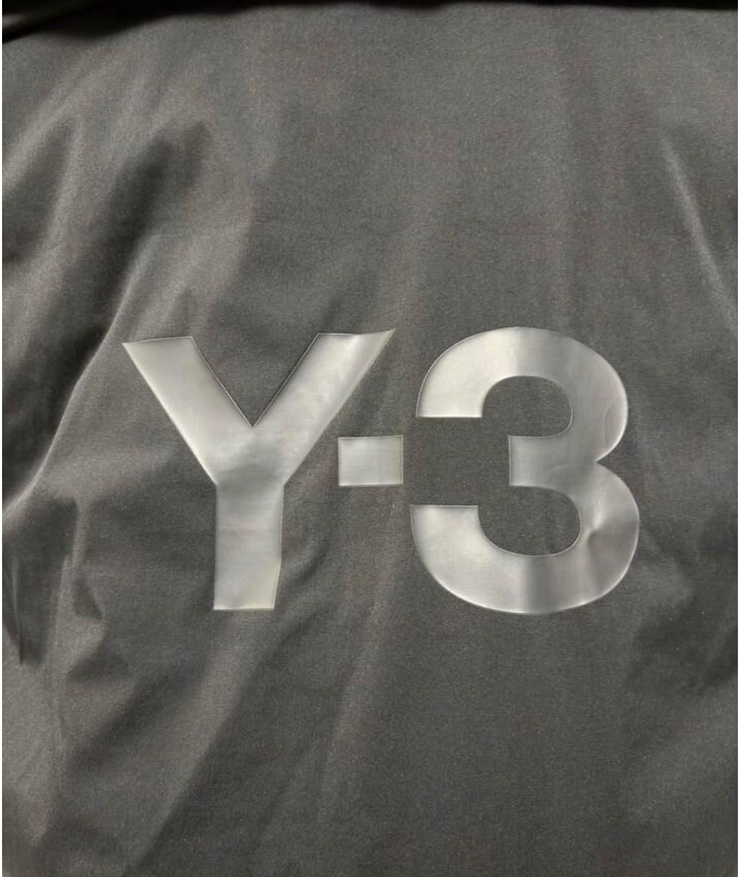 Y-3 Черный пуховик, фото 5