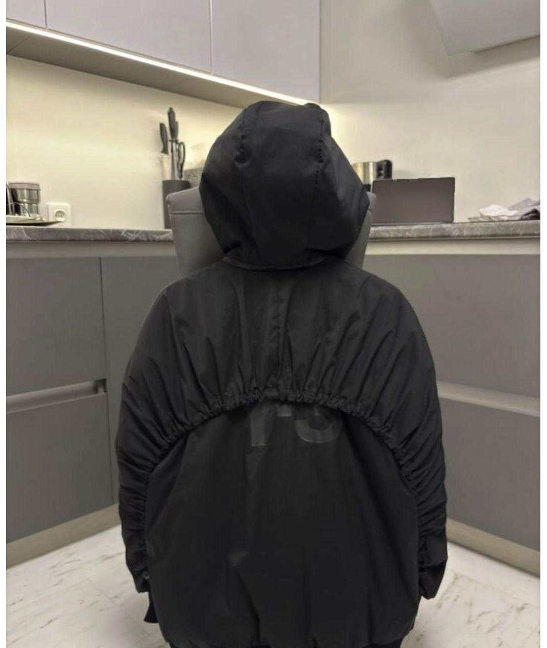 Y-3 Черный пуховик, фото 2