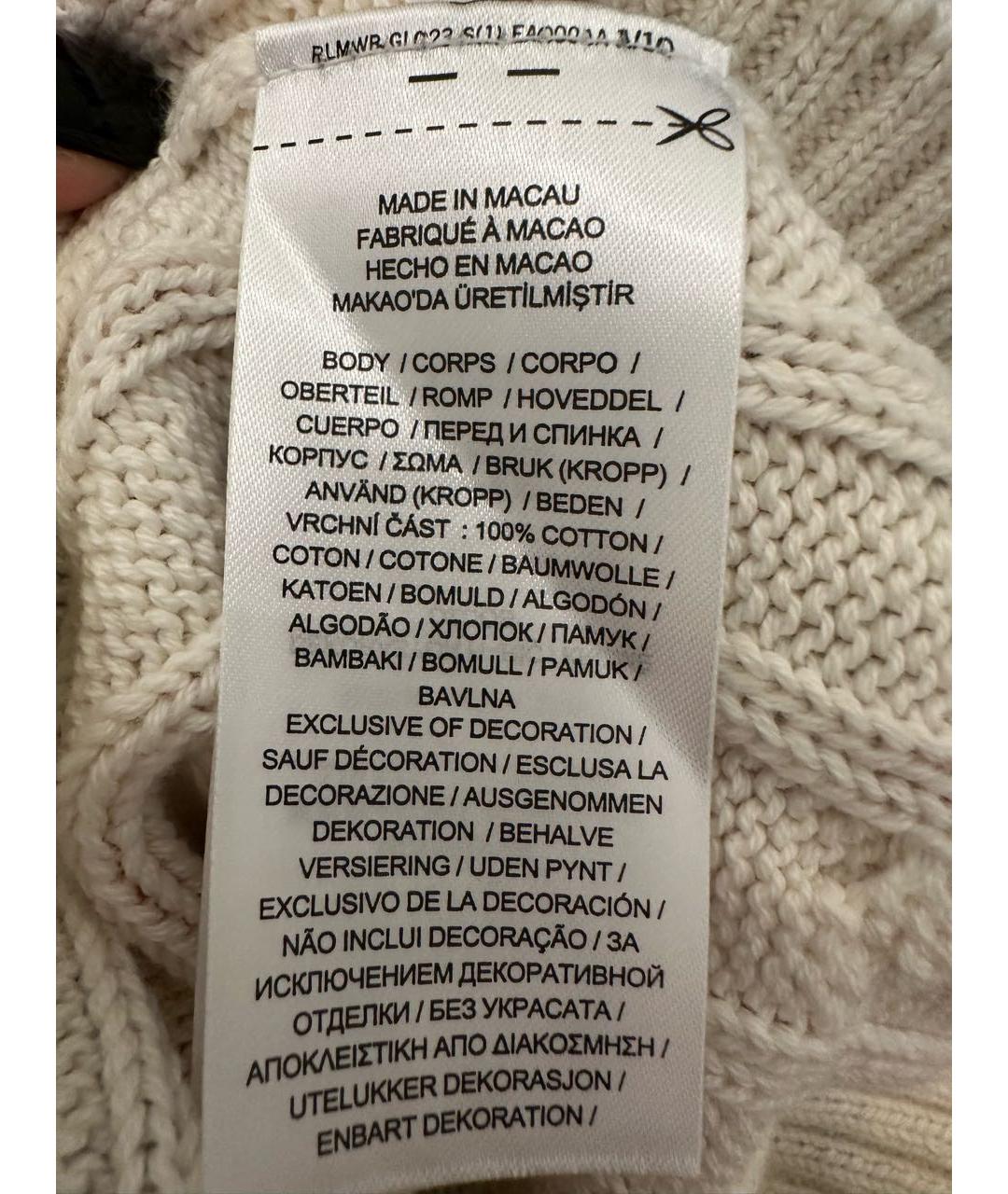 RALPH LAUREN Хлопковый джемпер / свитер, фото 6