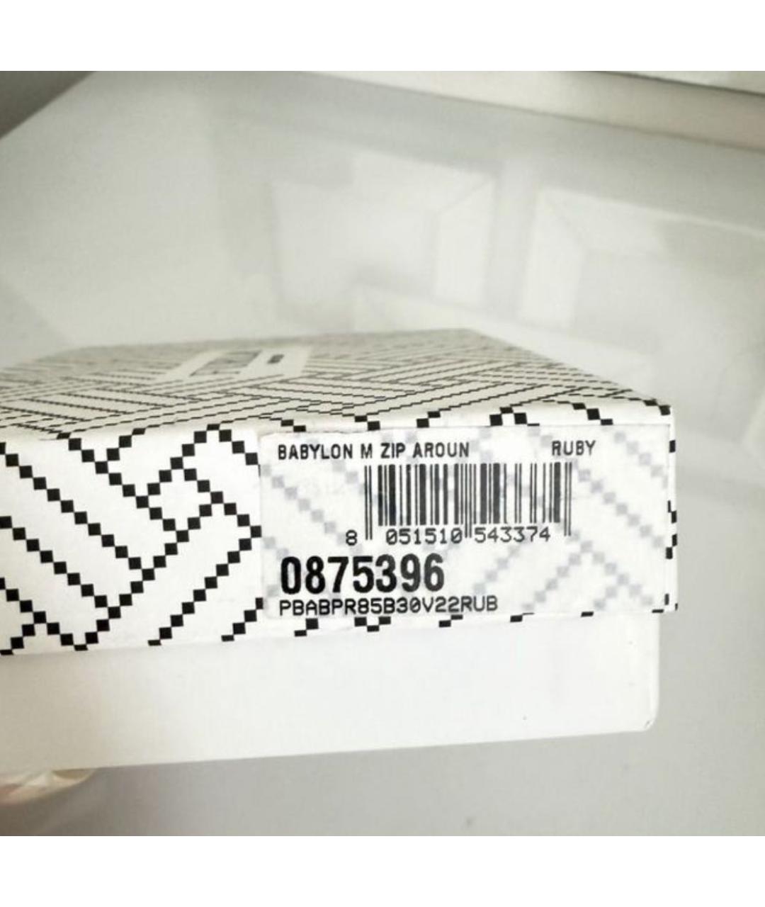 FURLA Черный кожаный кошелек, фото 6