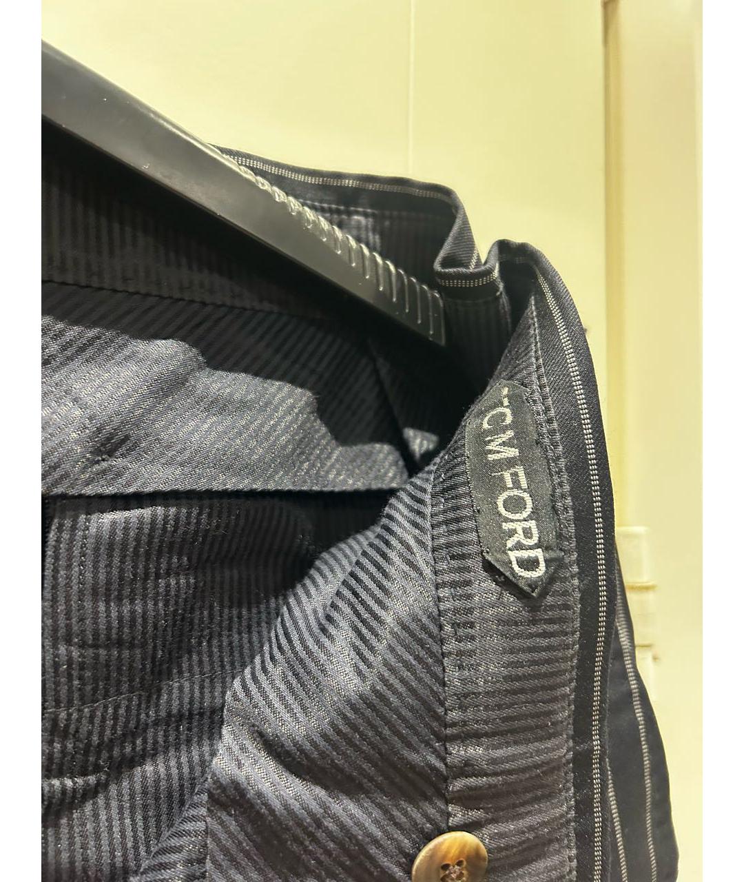 TOM FORD Черные классические брюки, фото 5