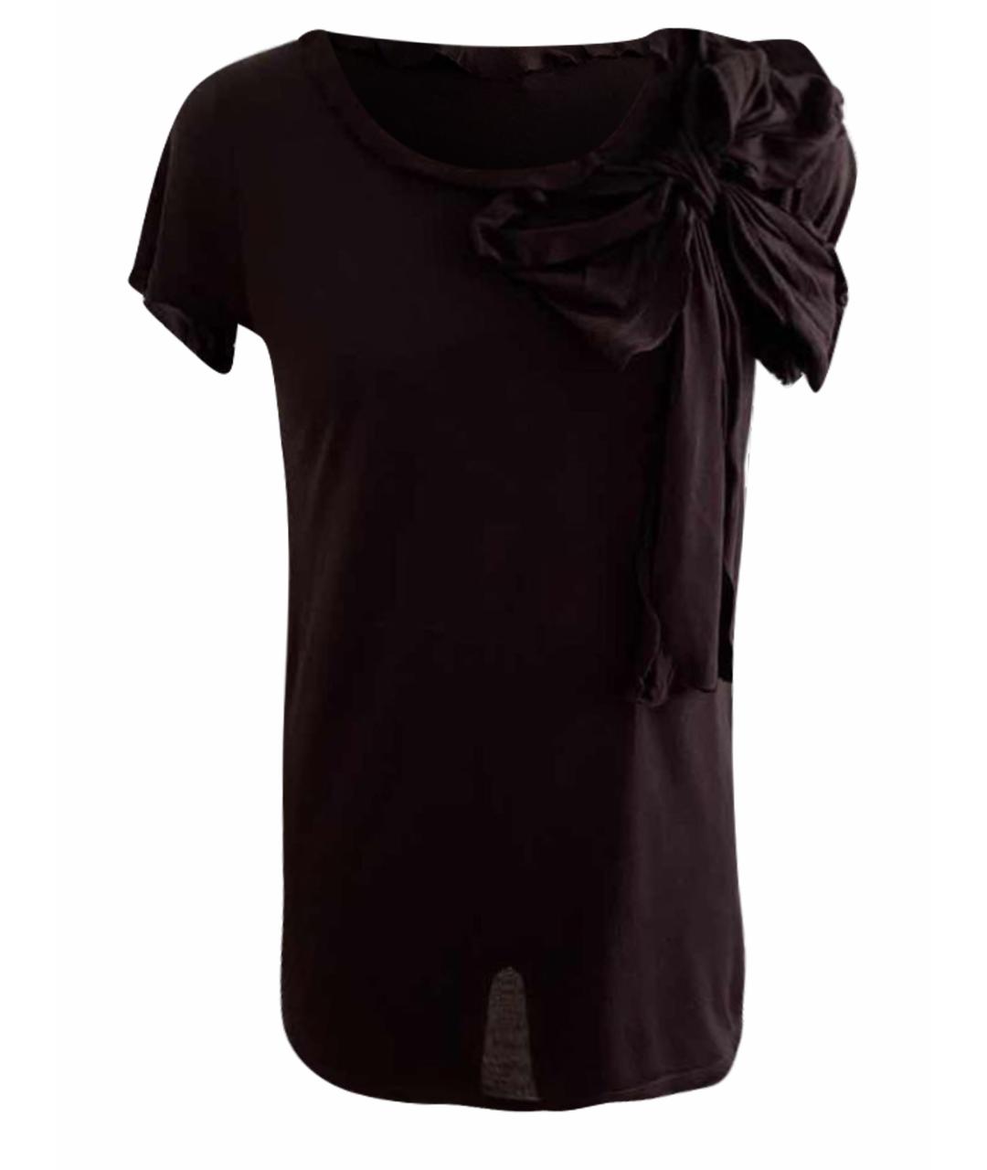 RED VALENTINO Черная футболка, фото 1