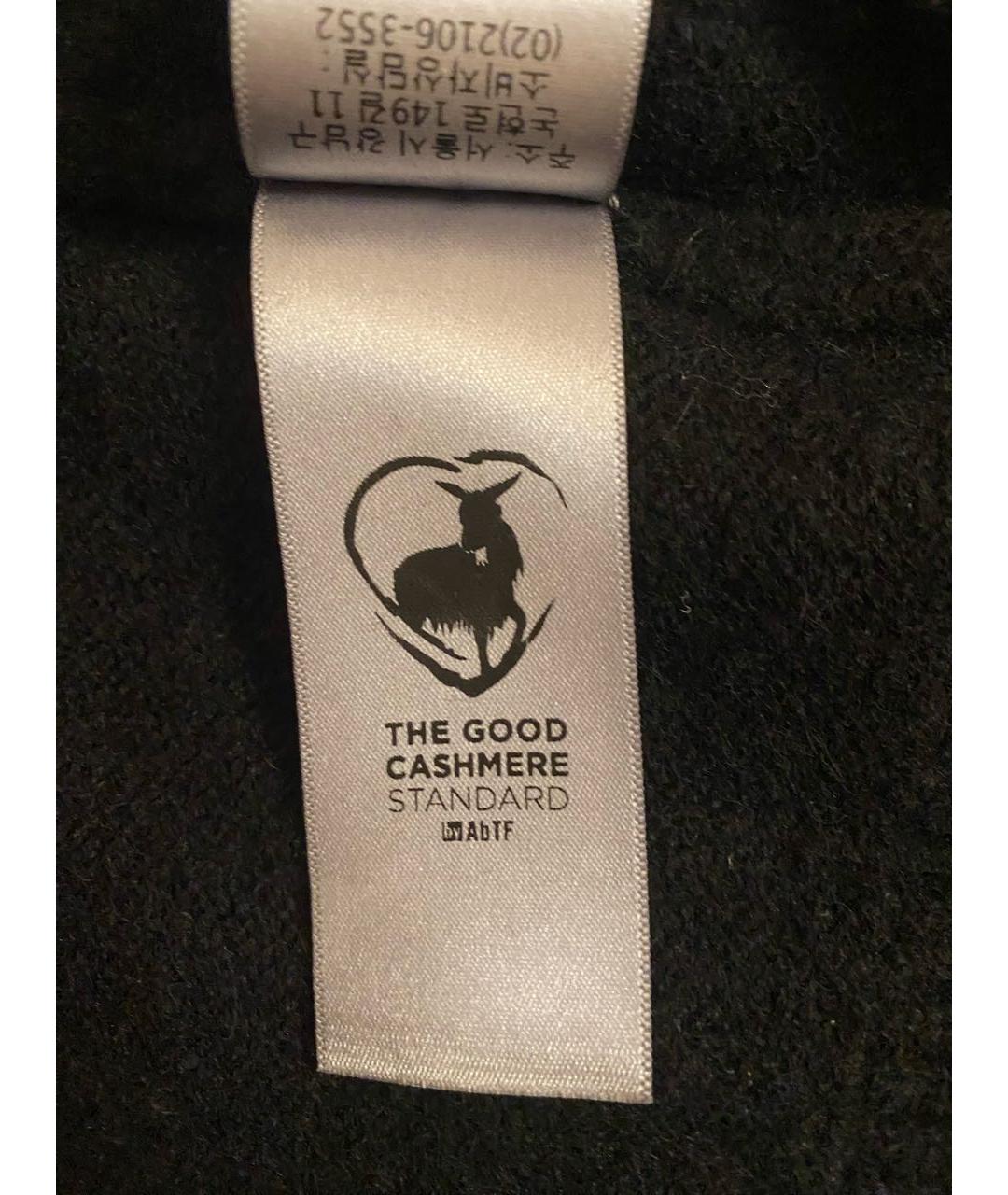 ZADIG & VOLTAIRE Черный кашемировый джемпер / свитер, фото 6