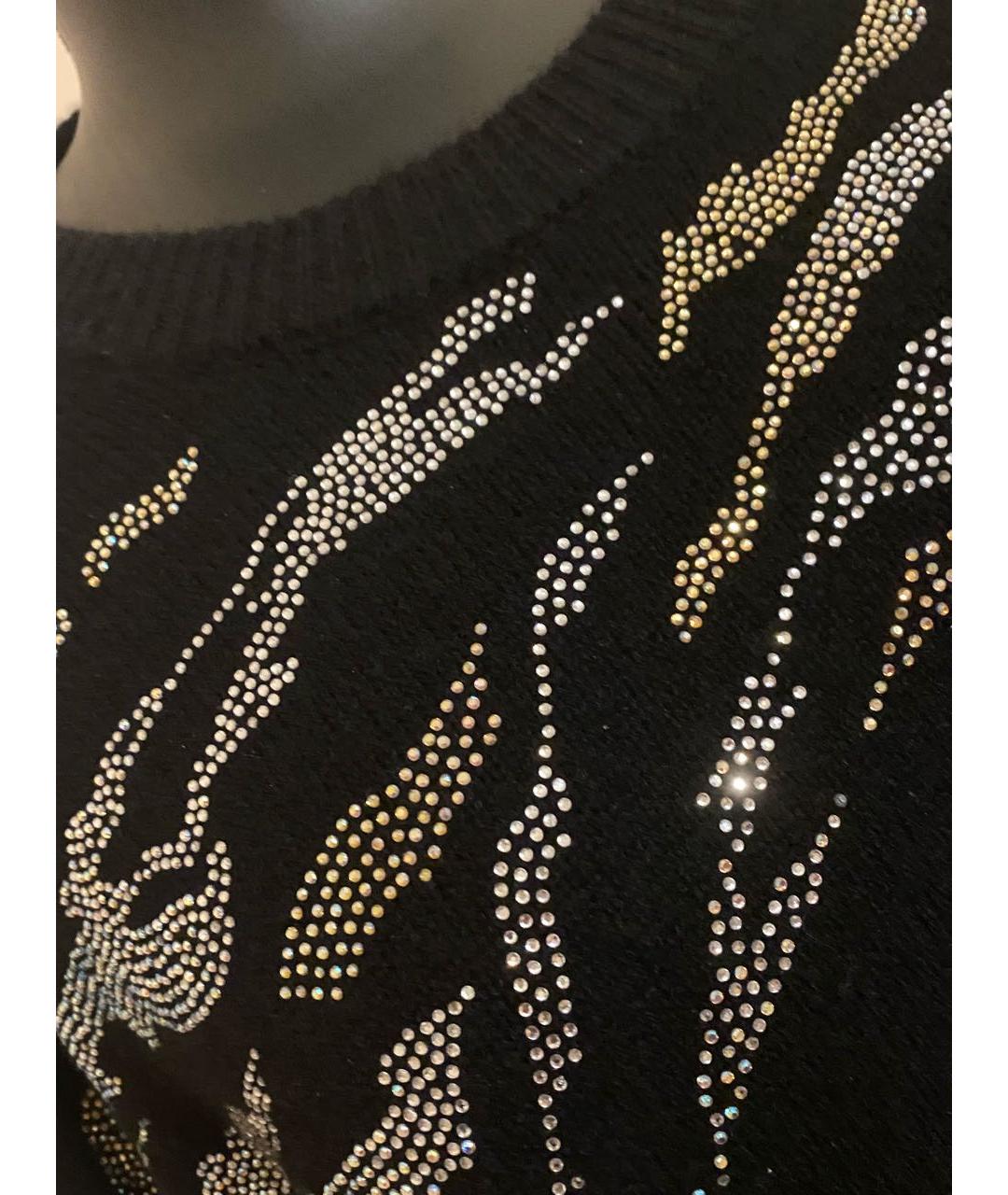 ZADIG & VOLTAIRE Черный кашемировый джемпер / свитер, фото 4