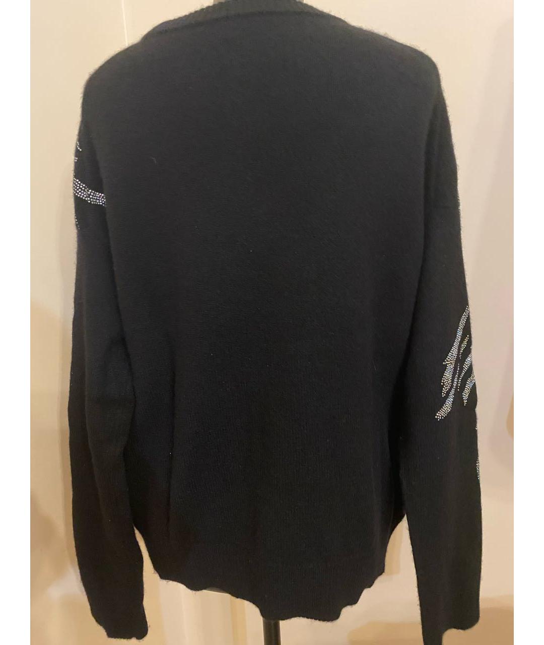 ZADIG & VOLTAIRE Черный кашемировый джемпер / свитер, фото 2