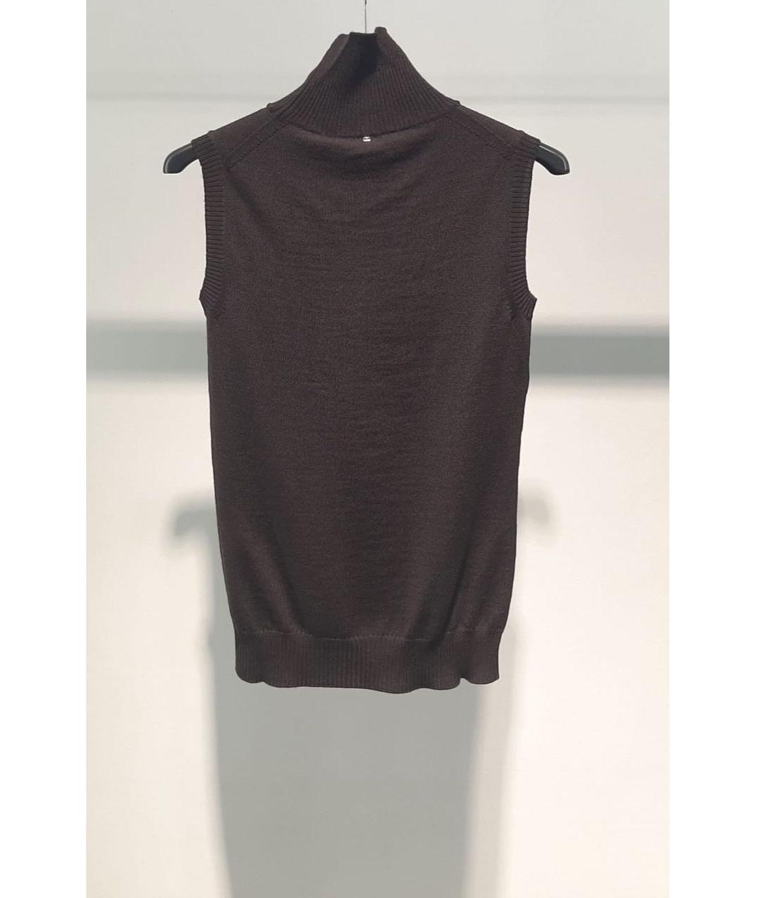 SPORTMAX Черный джемпер / свитер, фото 2