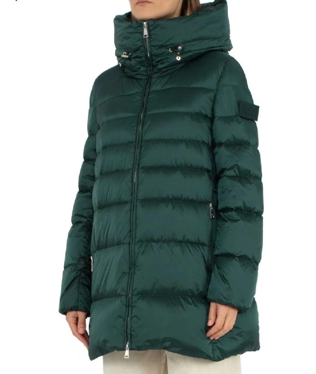 ADD Зеленый полиэстеровый пуховик, фото 5