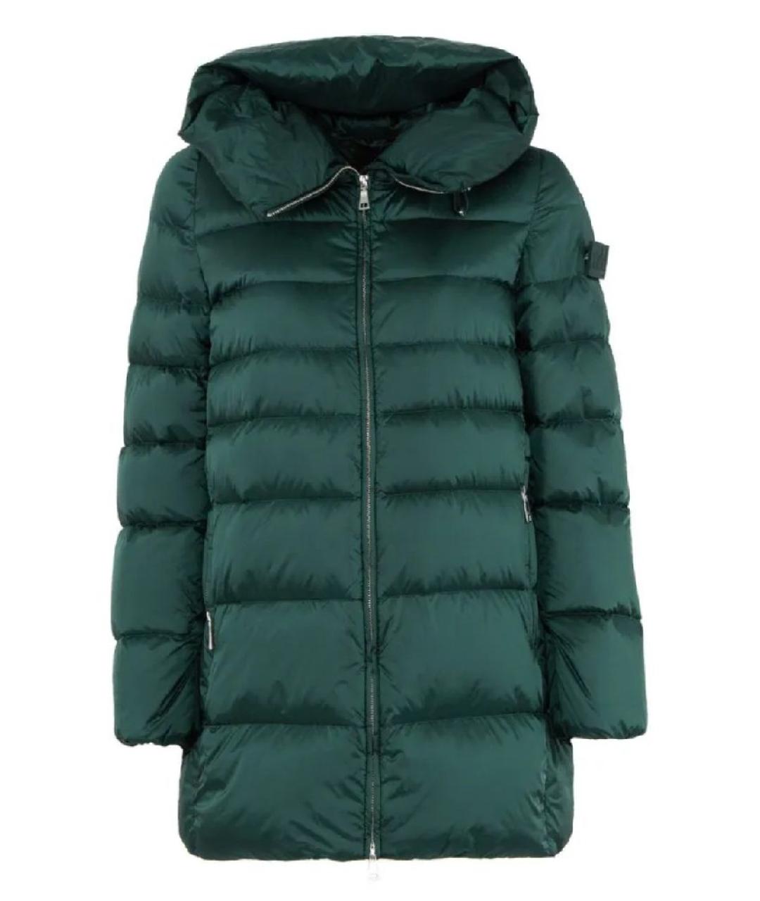 ADD Зеленый полиэстеровый пуховик, фото 8