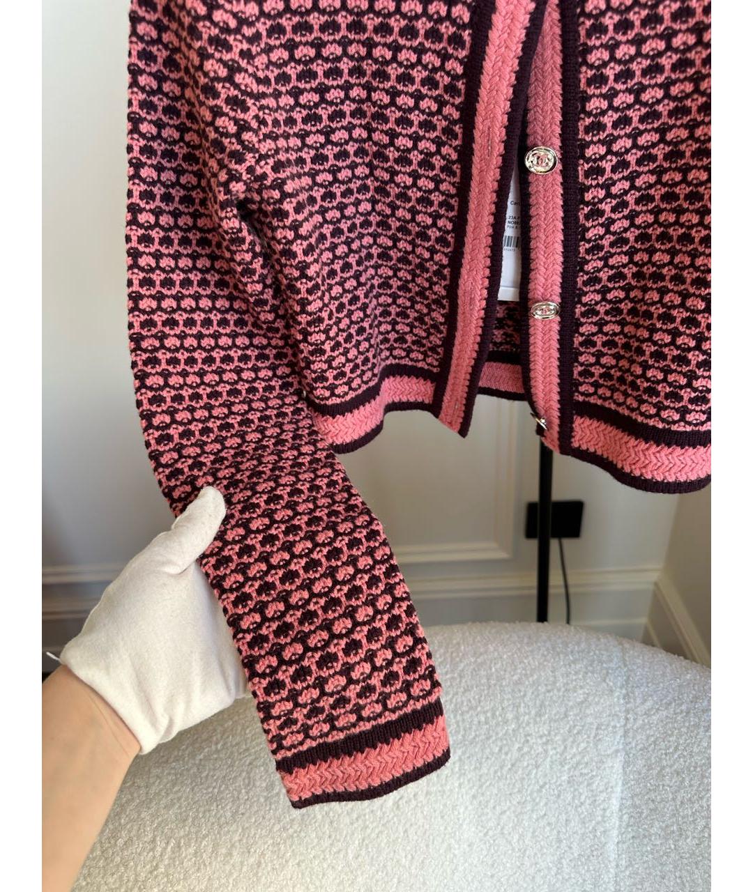 CHANEL Розовый кардиган, фото 2