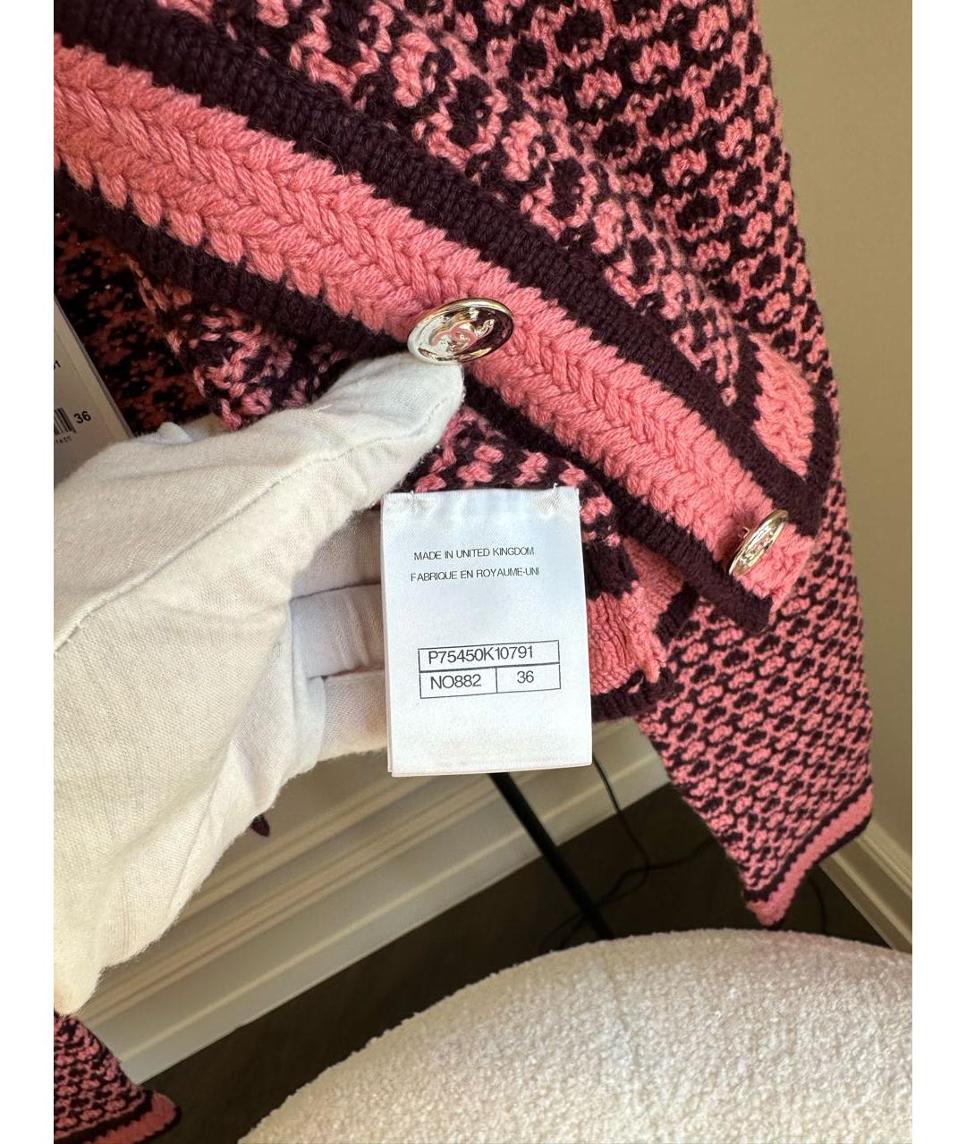 CHANEL Розовый кардиган, фото 5