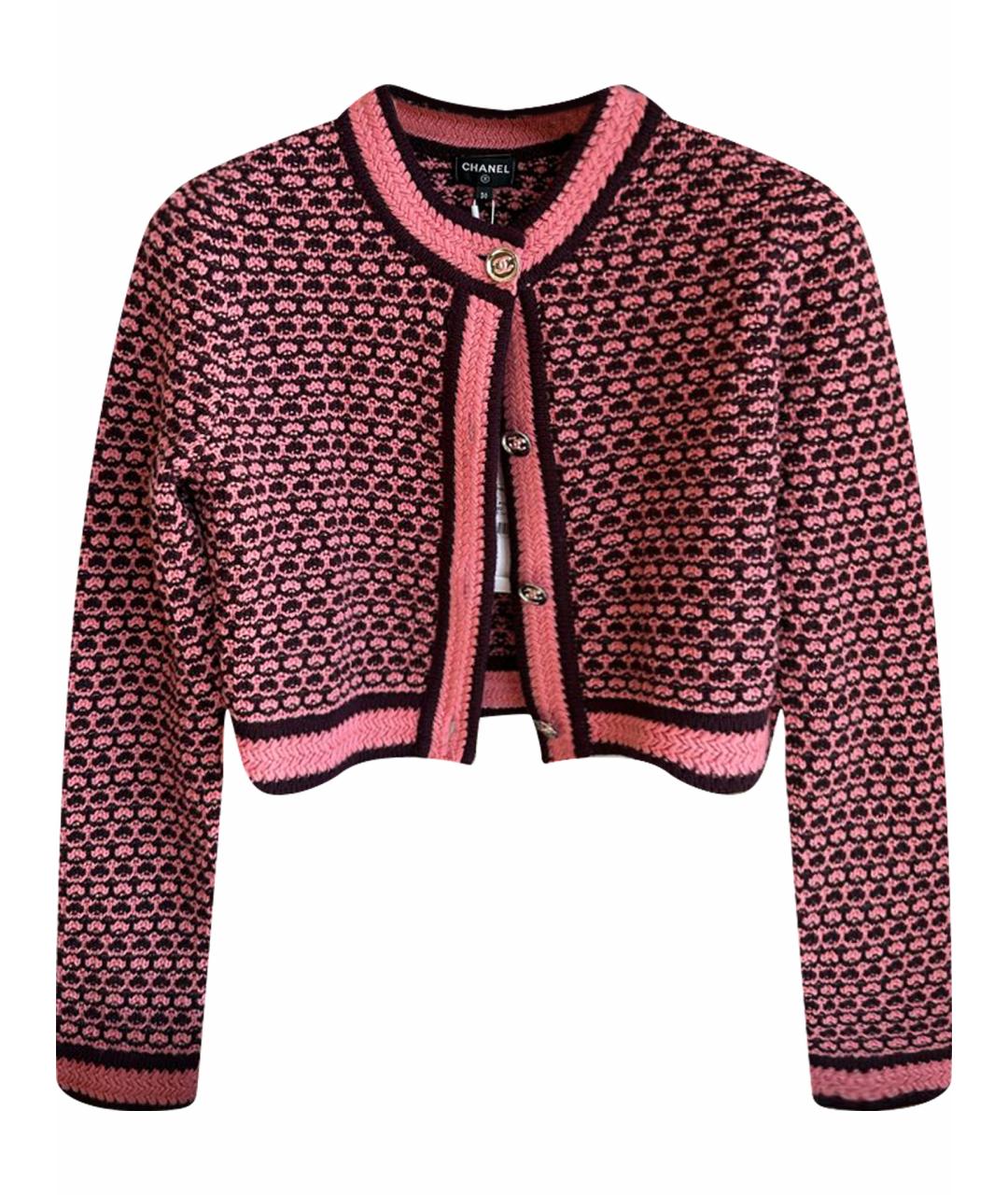 CHANEL Розовый кардиган, фото 1