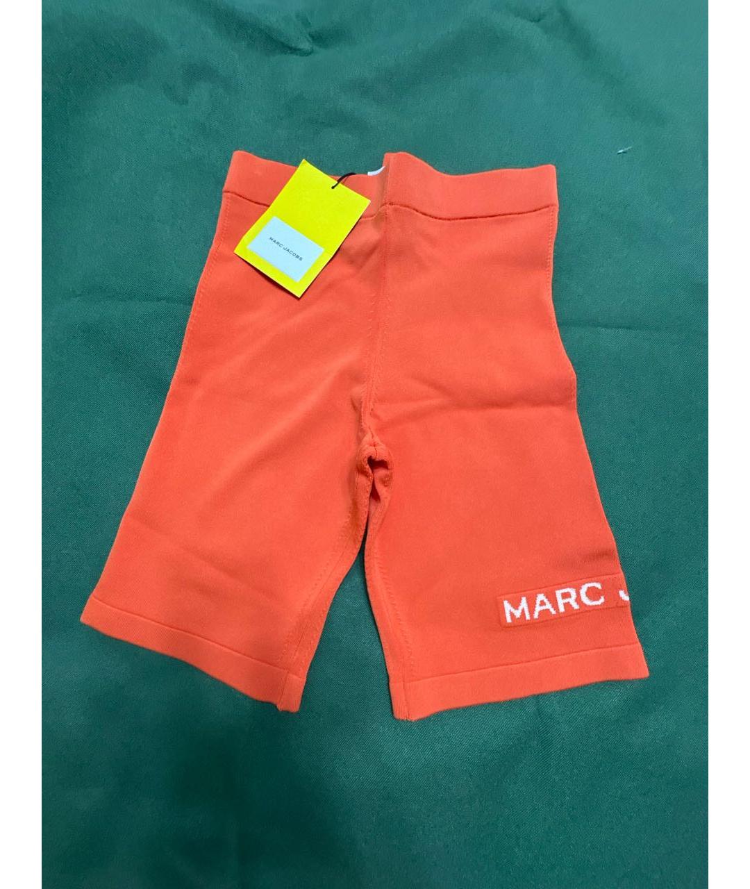MARC JACOBS Оранжевое вискозные шорты, фото 4