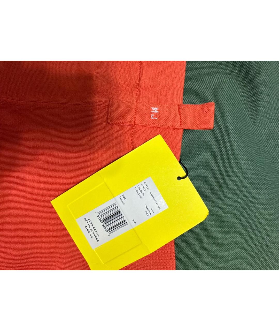 MARC JACOBS Оранжевое вискозные шорты, фото 3