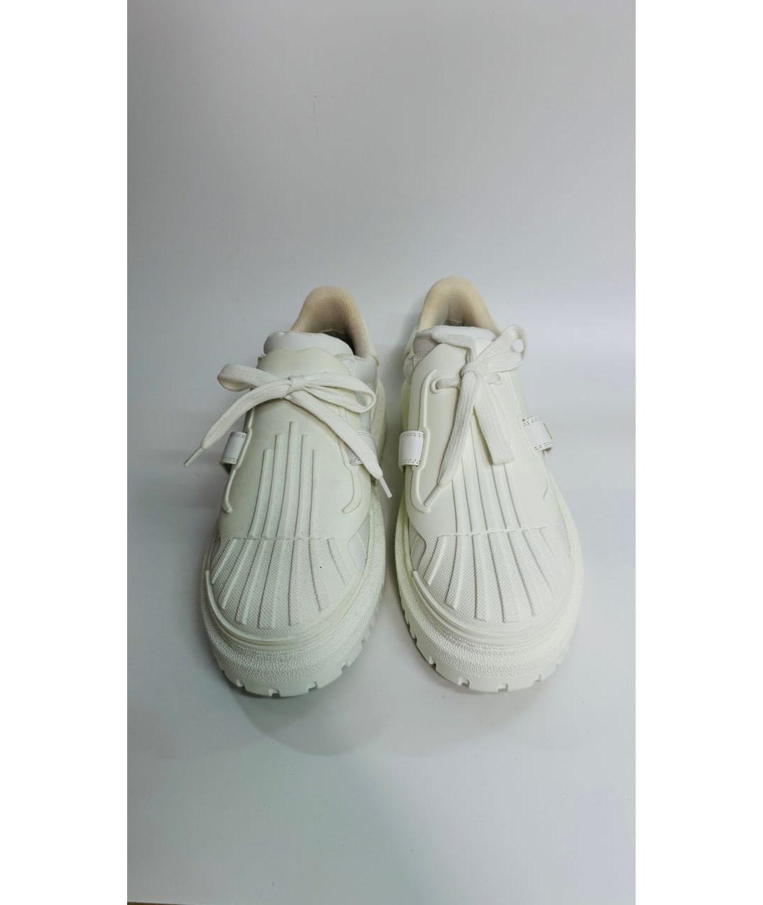 CHRISTIAN DIOR Белые кожаные кроссовки, фото 2