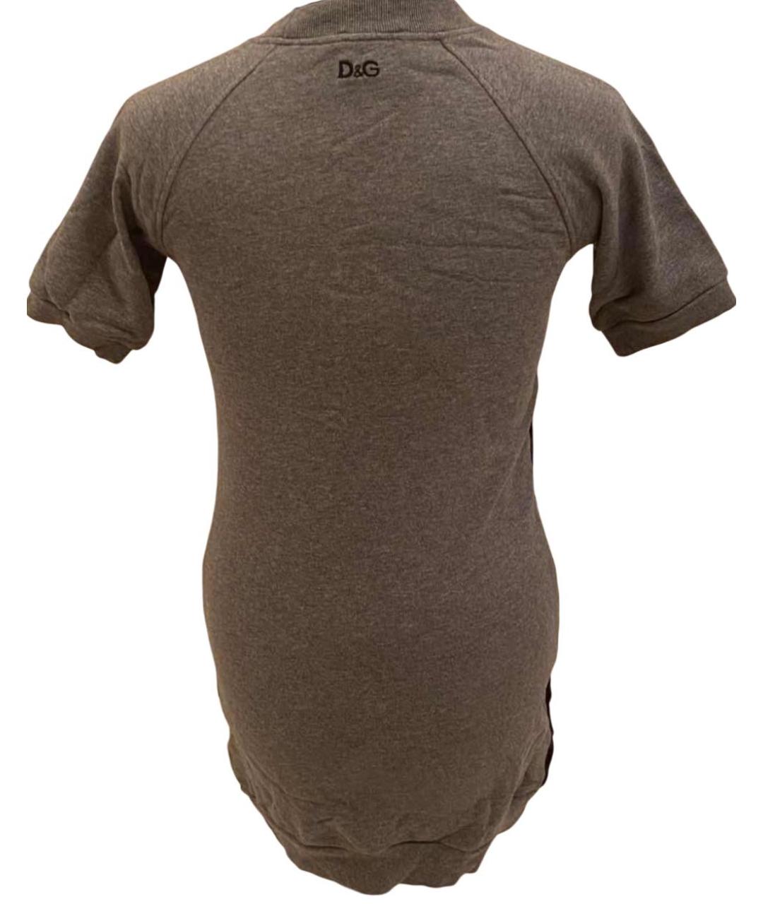 DOLCE&GABBANA Серое вечернее платье, фото 3