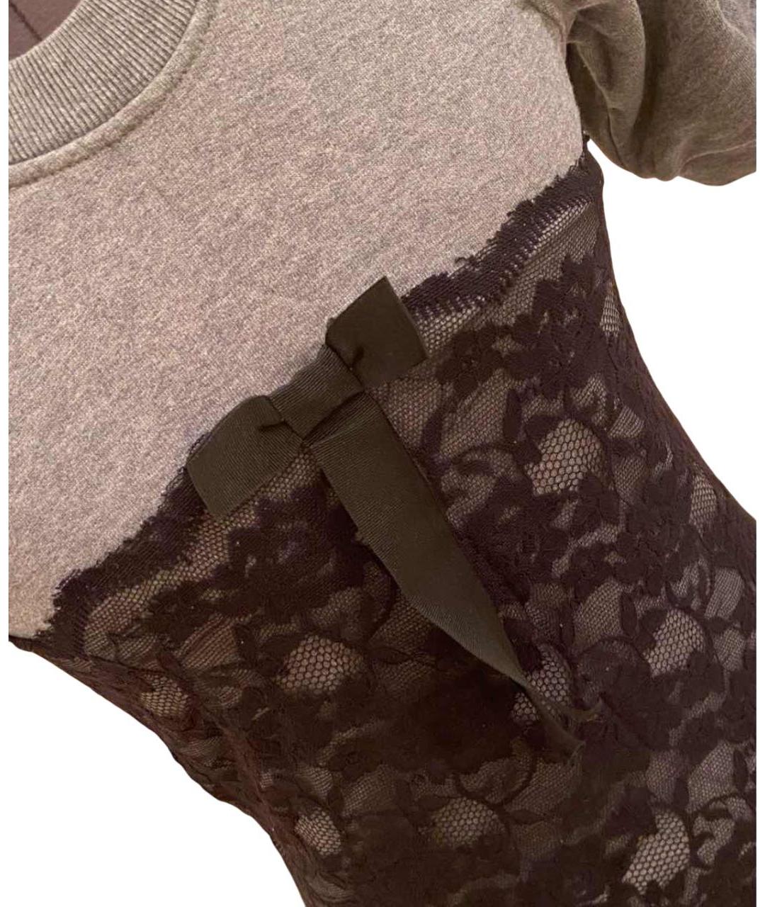 DOLCE&GABBANA Серое вечернее платье, фото 2