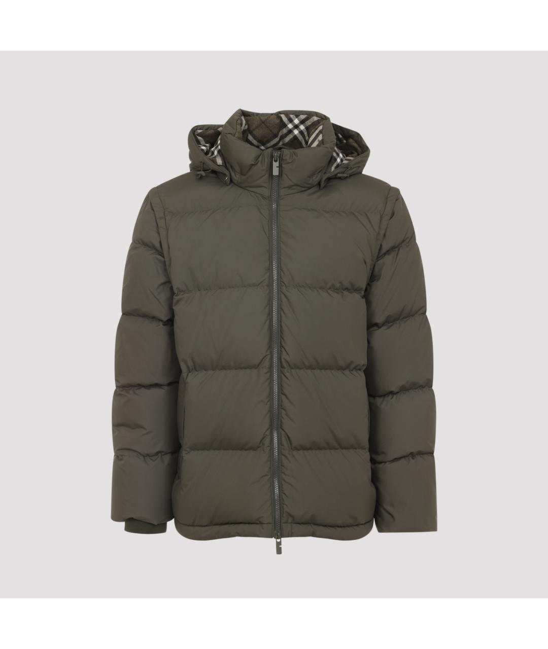 BURBERRY Мульти полиамидовый пуховик, фото 2