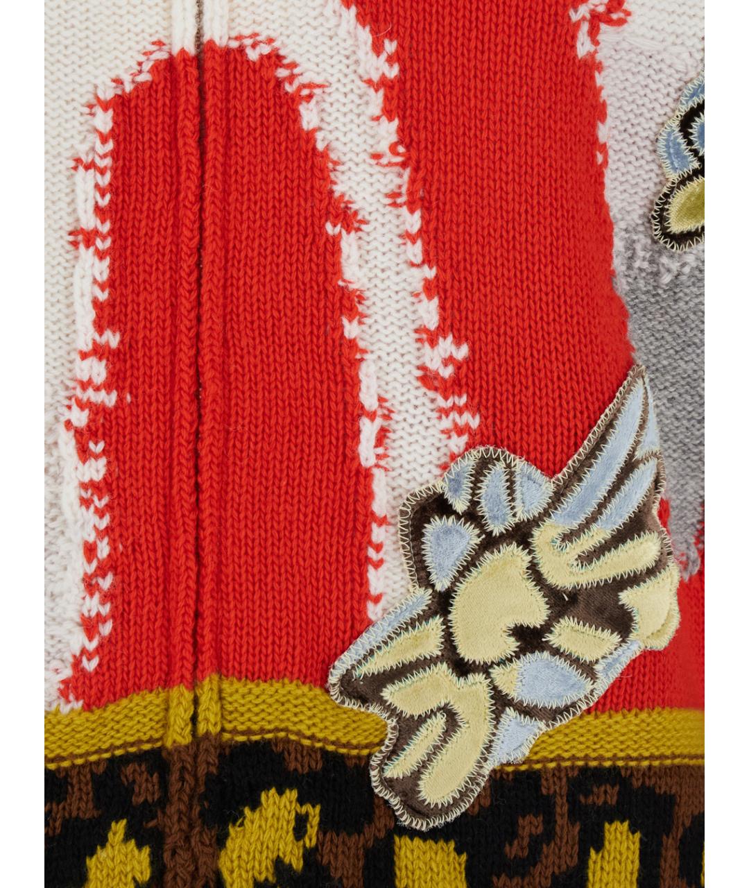 MARNI Мульти шерстяной кардиган, фото 3