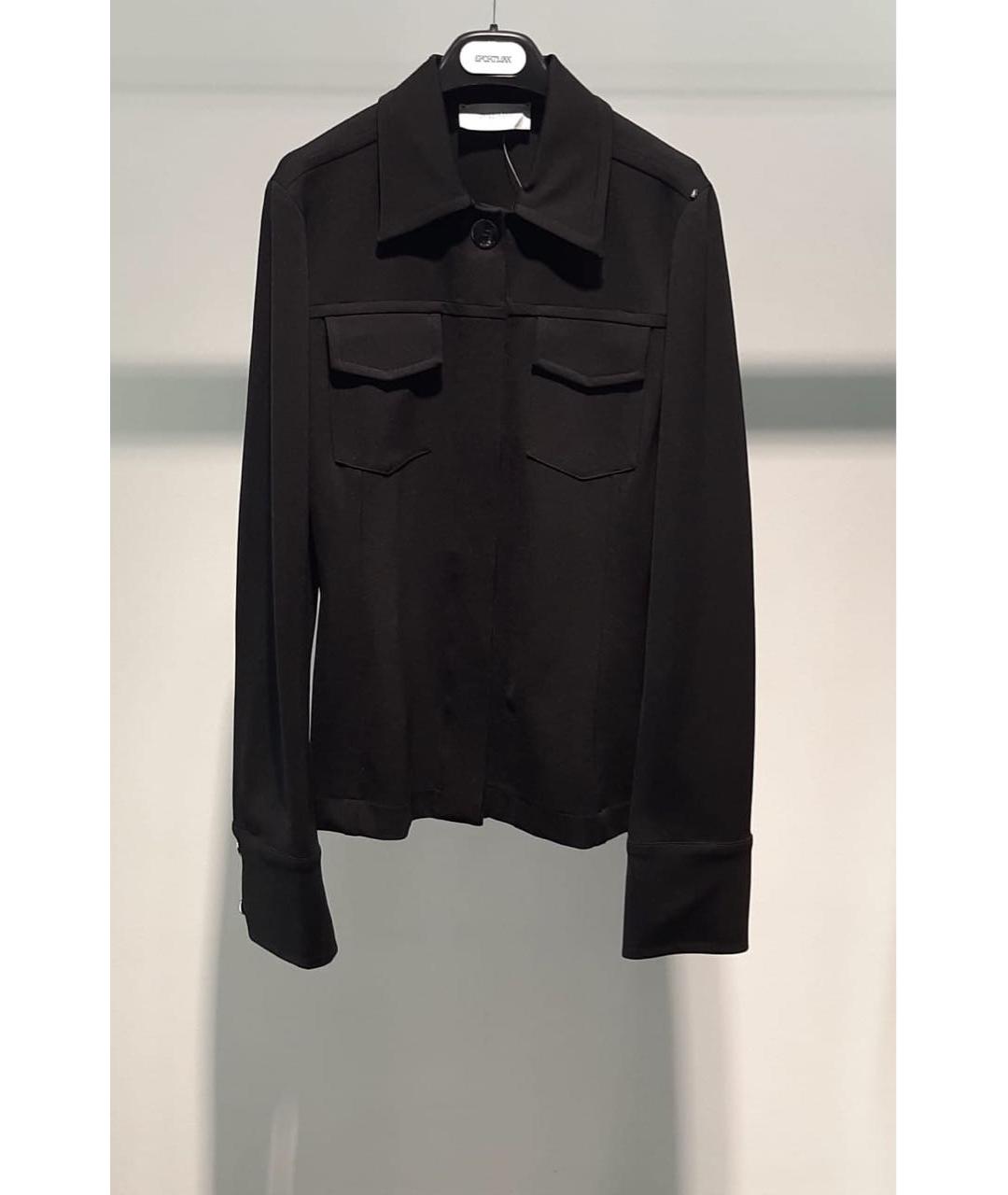 SPORTMAX Черная рубашка, фото 3