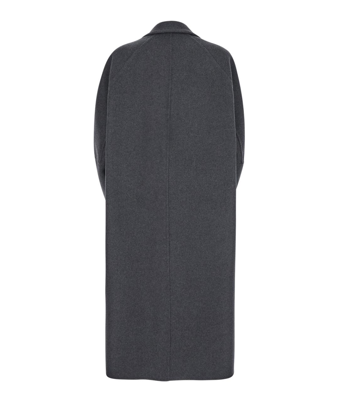 MAX MARA Серое шерстяное пальто, фото 2