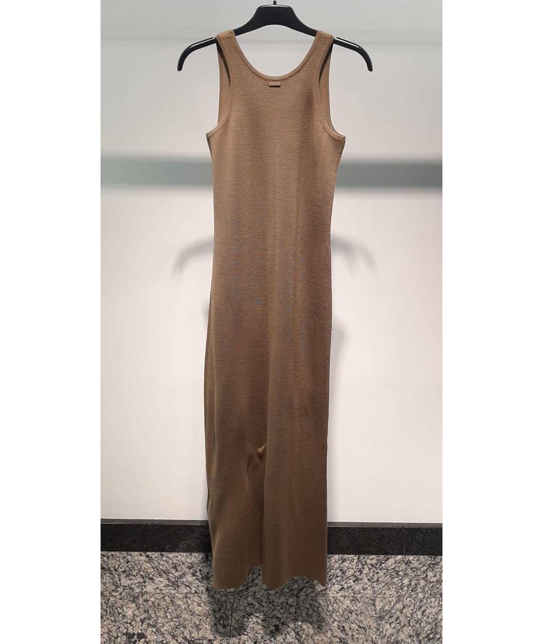 MAX MARA Коричневое повседневное платье, фото 2