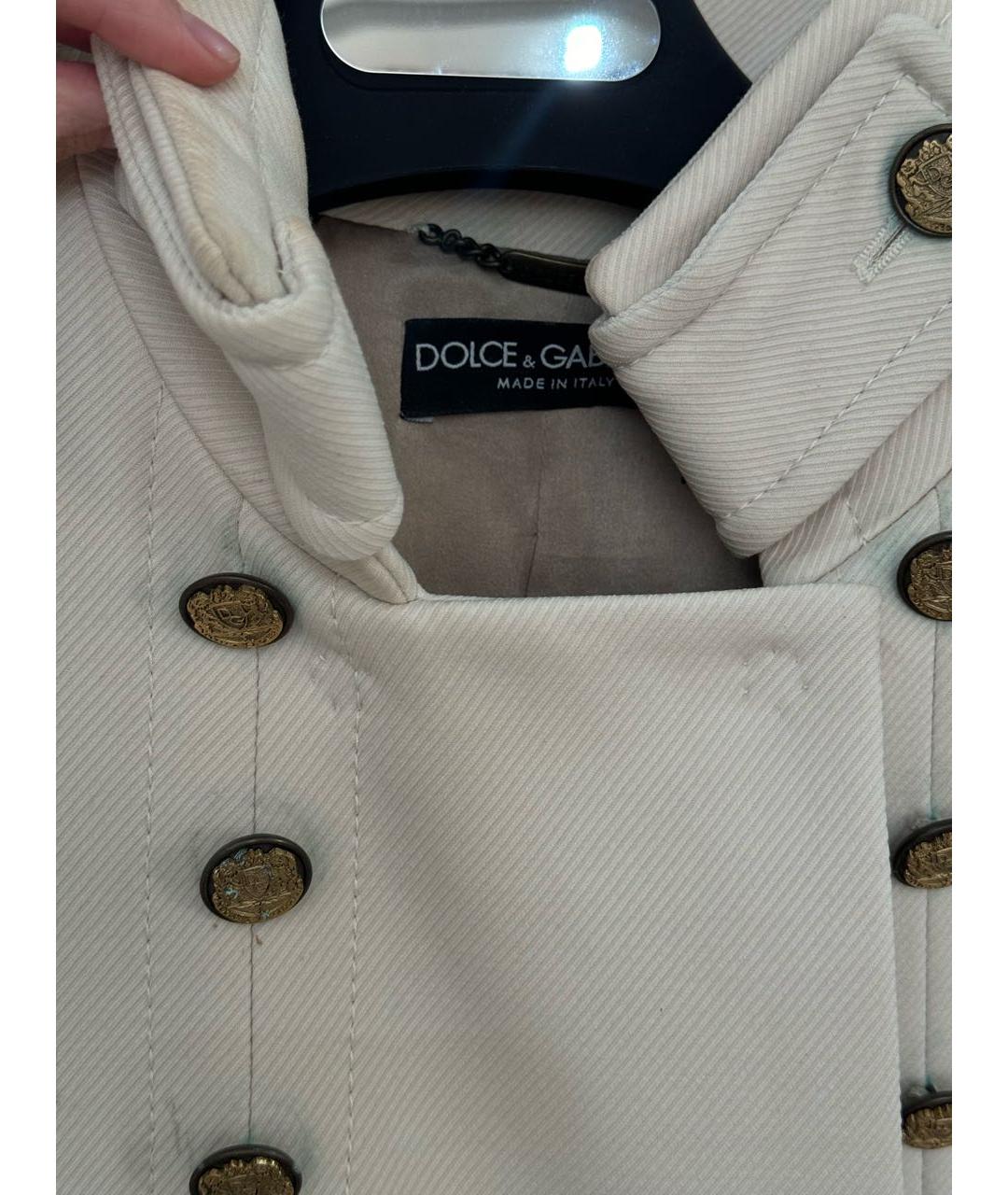DOLCE&GABBANA Шерстяное пальто, фото 3