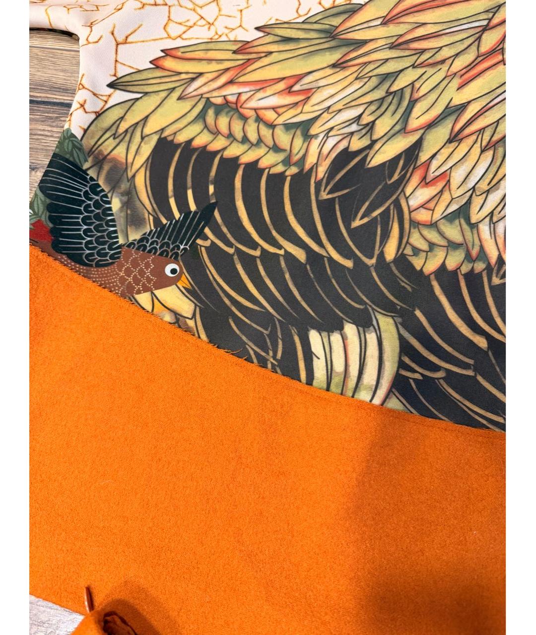 ALBERTA FERRETTI Оранжевый шерстяной костюм с юбками, фото 6