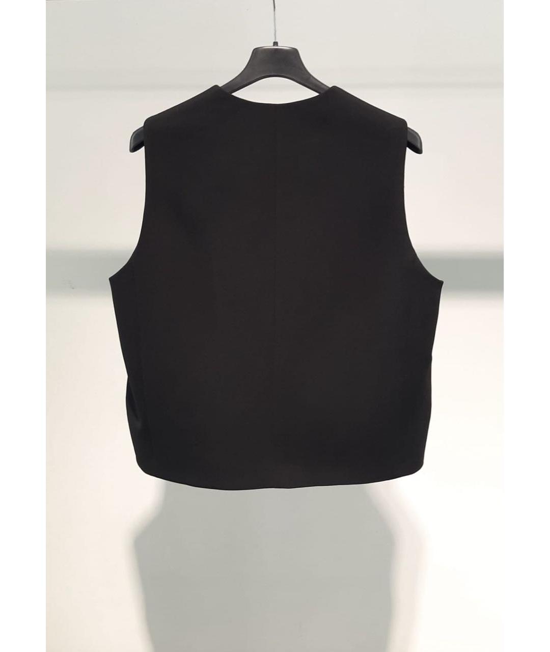 MAX MARA Черный жилет, фото 2