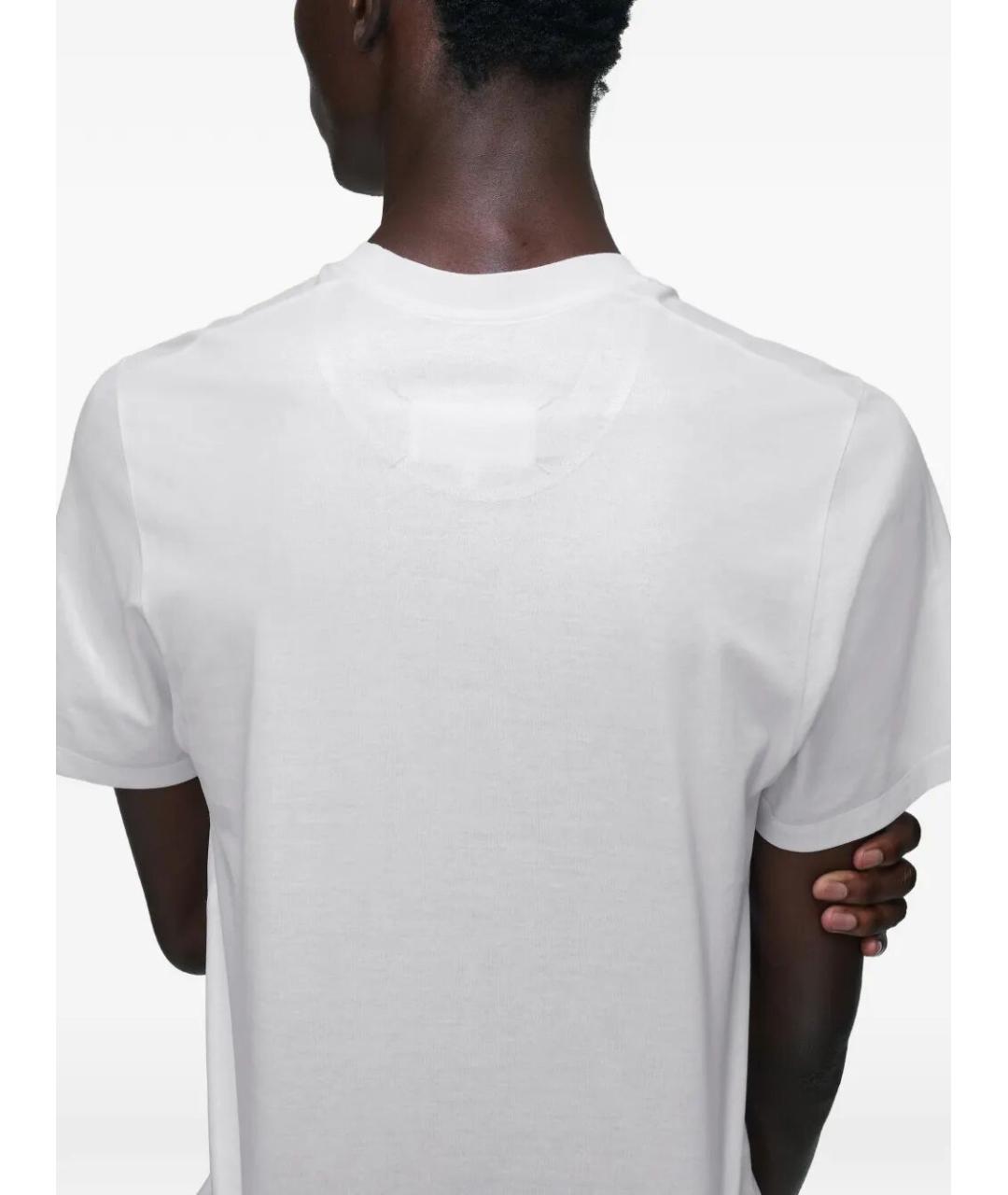 MAISON MARGIELA Черная хлопковая футболка, фото 5