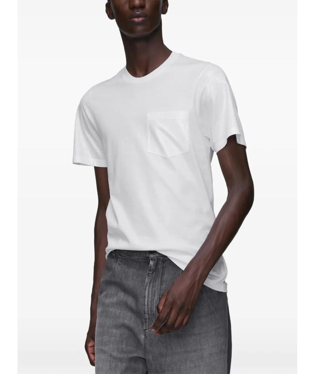 MAISON MARGIELA Черная хлопковая футболка, фото 3