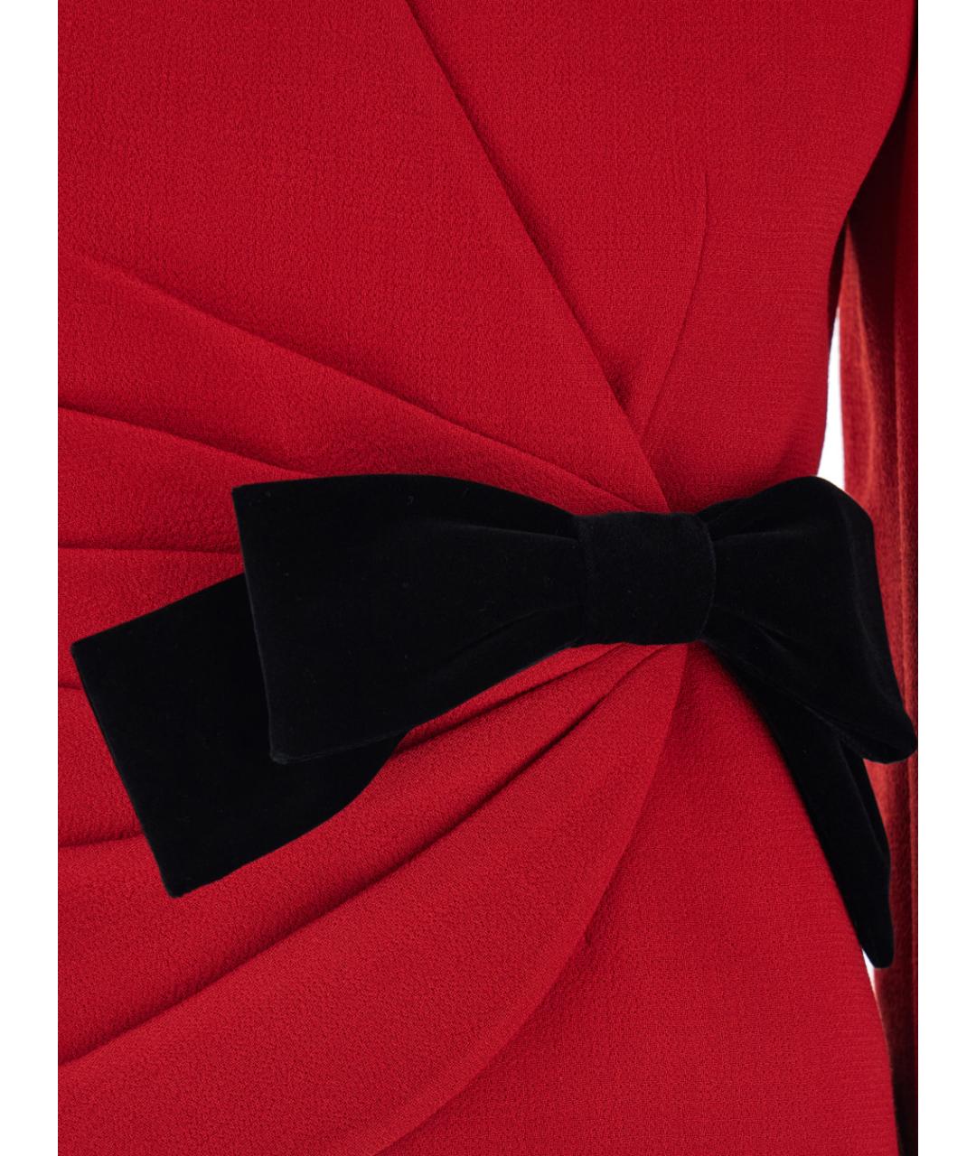 VALENTINO Красный шерстяной жакет/пиджак, фото 3