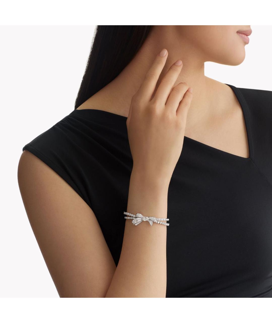 GRAFF Серебрянный браслет из белого золота, фото 4