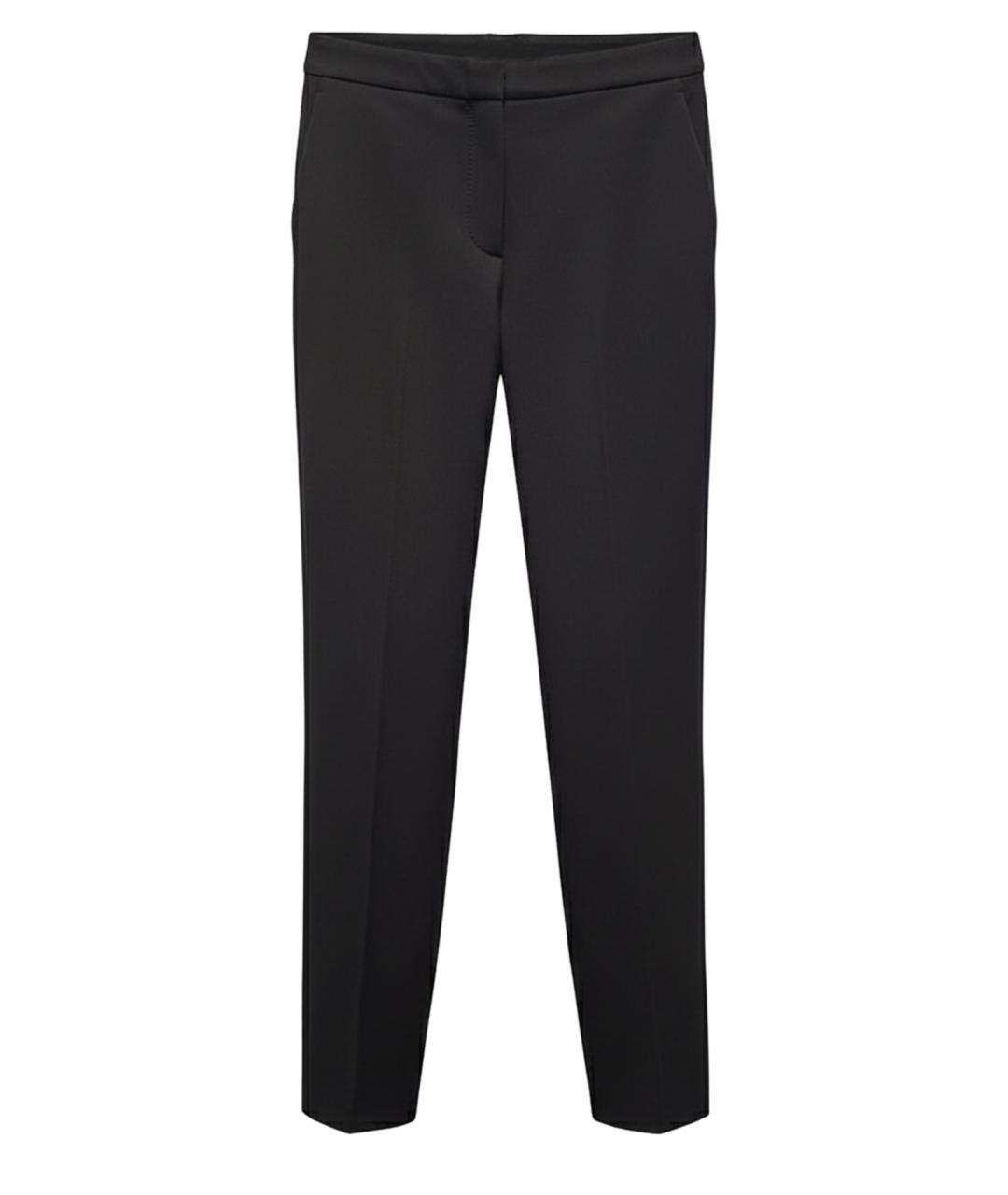 MAX MARA Черные прямые брюки, фото 1