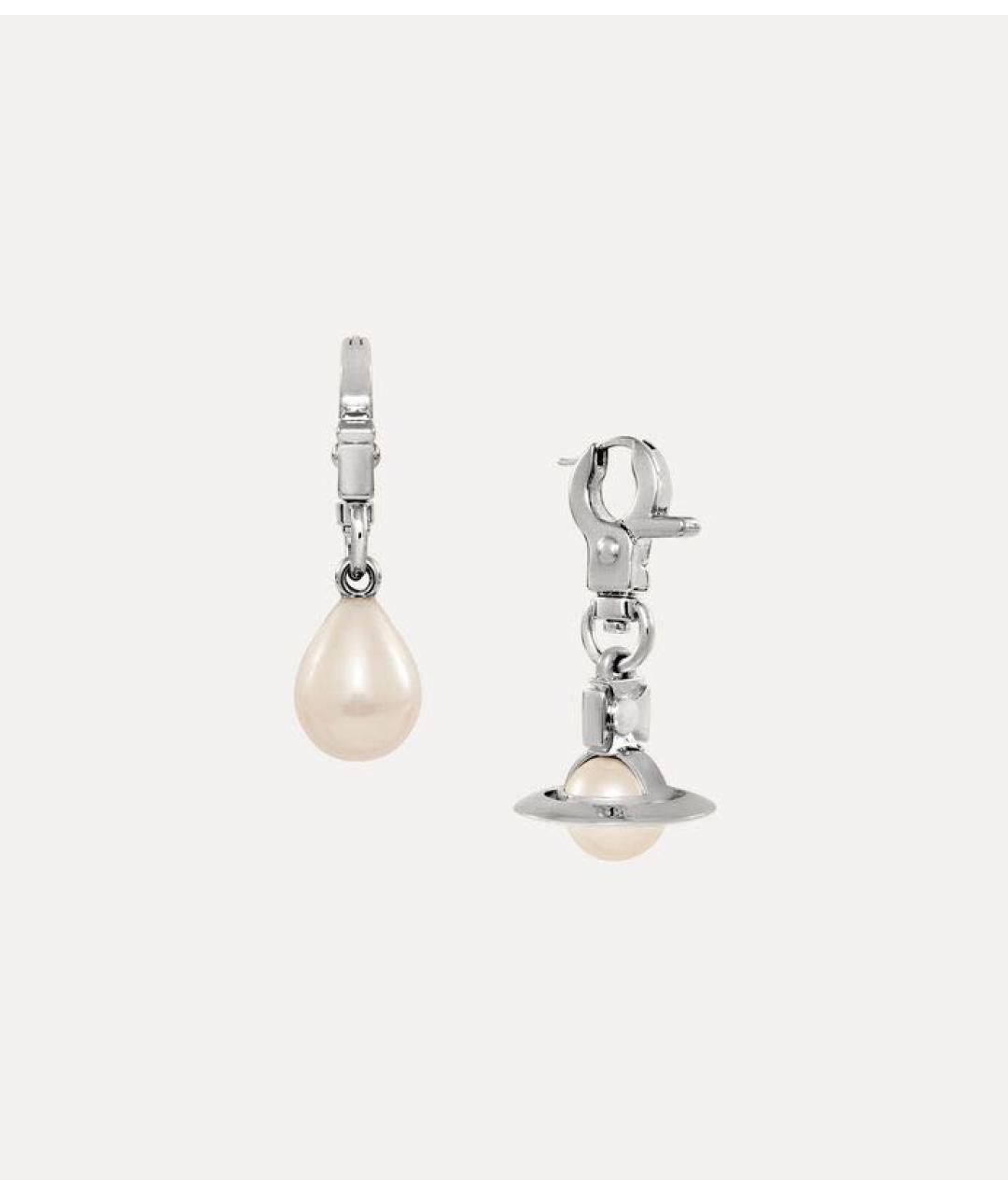 VIVIENNE WESTWOOD Серебряные латунные серьги, фото 5