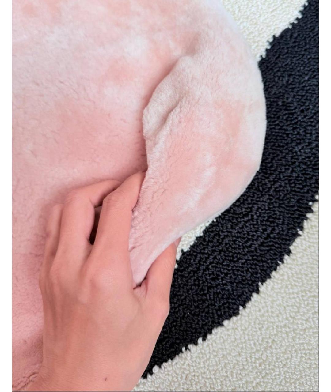 MIU MIU Розовая меховая сумка тоут, фото 5