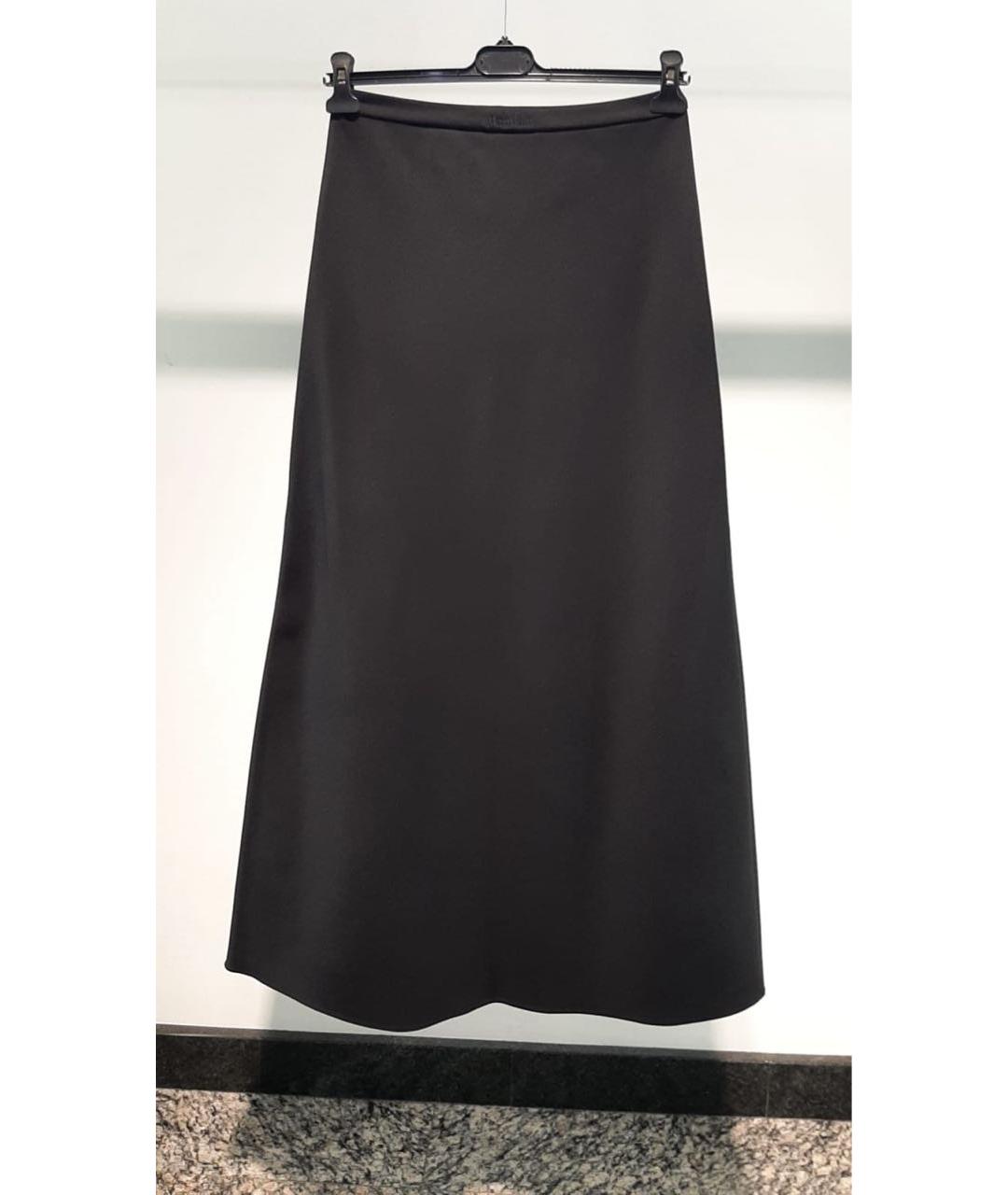 MAX MARA Черная юбка макси, фото 2