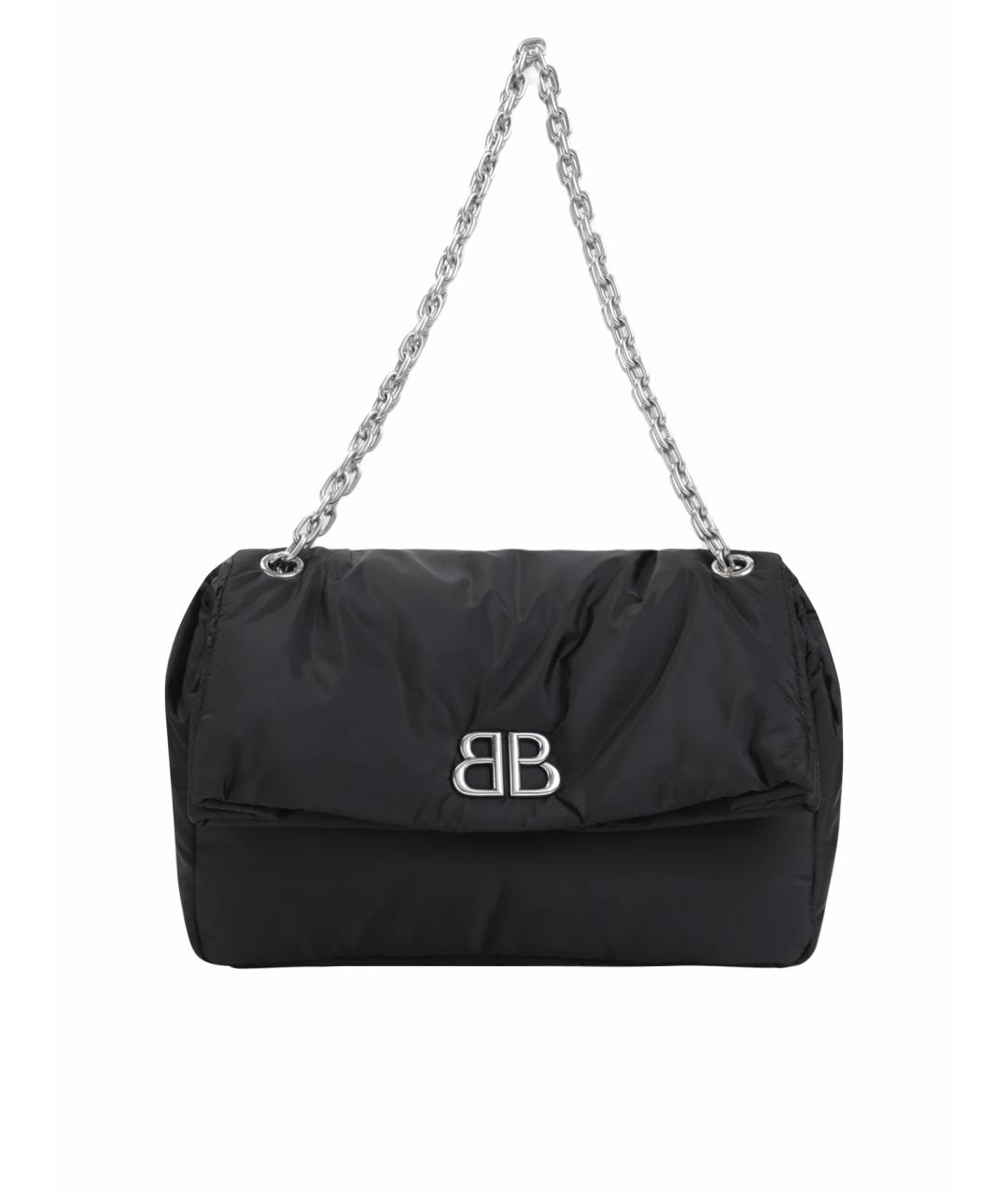 BALENCIAGA Черная тканевая сумка через плечо, фото 1