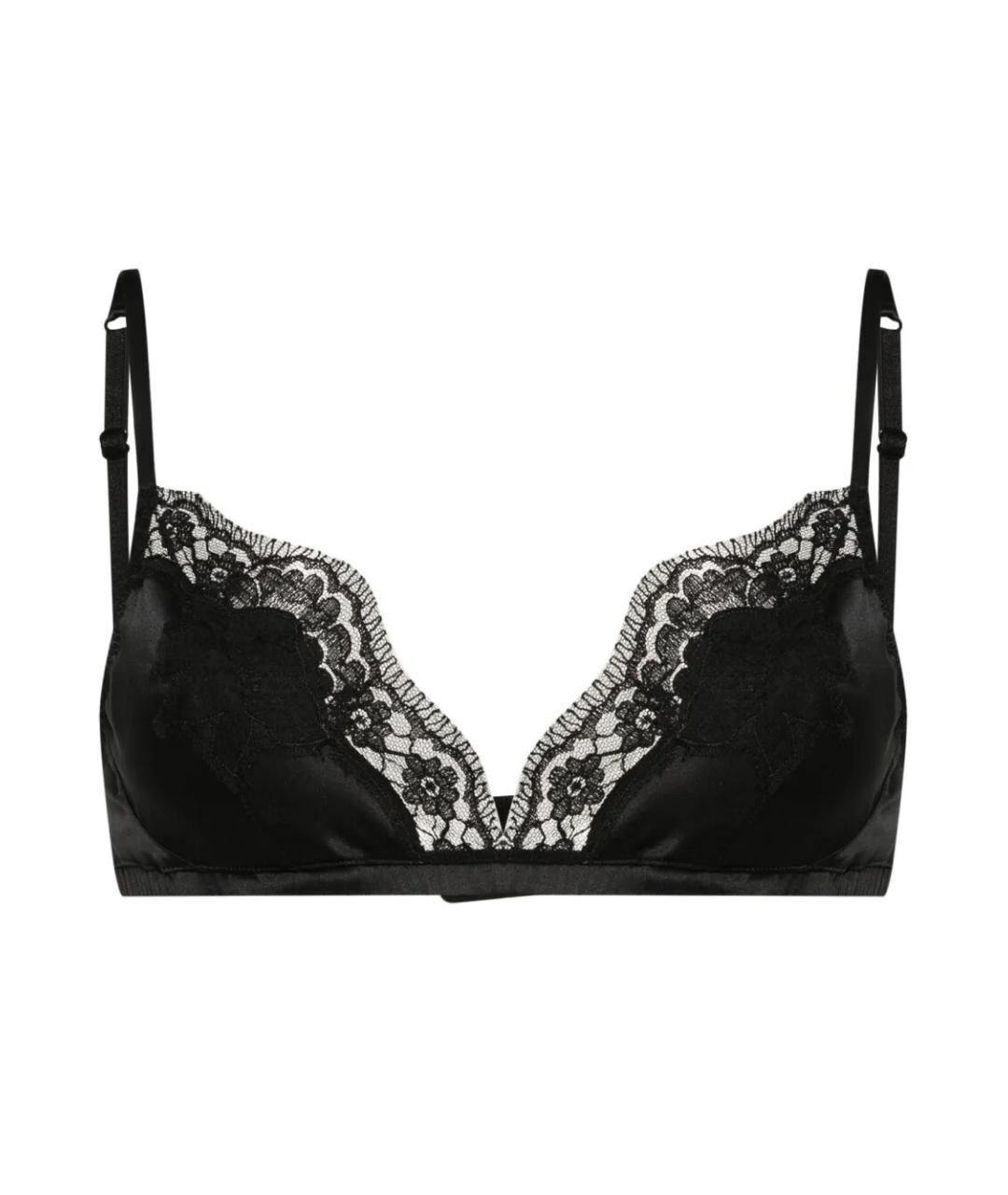 DOLCE&GABBANA Черный бюстгалтеры, фото 1