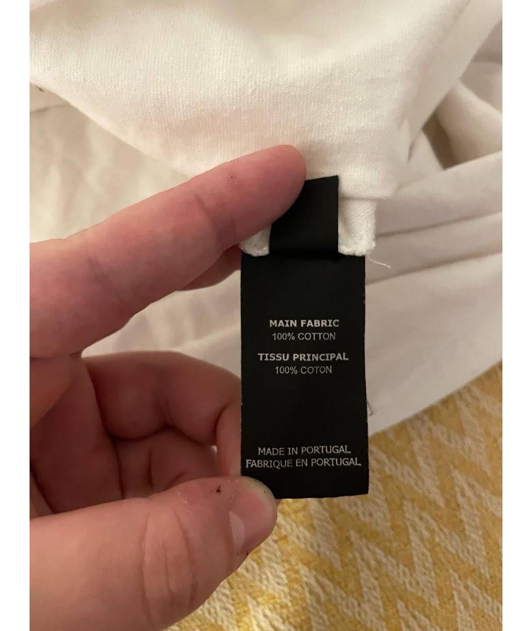 VETEMENTS Белая хлопковая футболка, фото 5